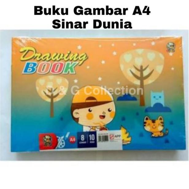 

BUKU GAMBAR A4 DODO/ BUKU GAMBAR SIDU A4 / BUKU GAMBAR A4 POLOS ISI 10 BUKU Nugi