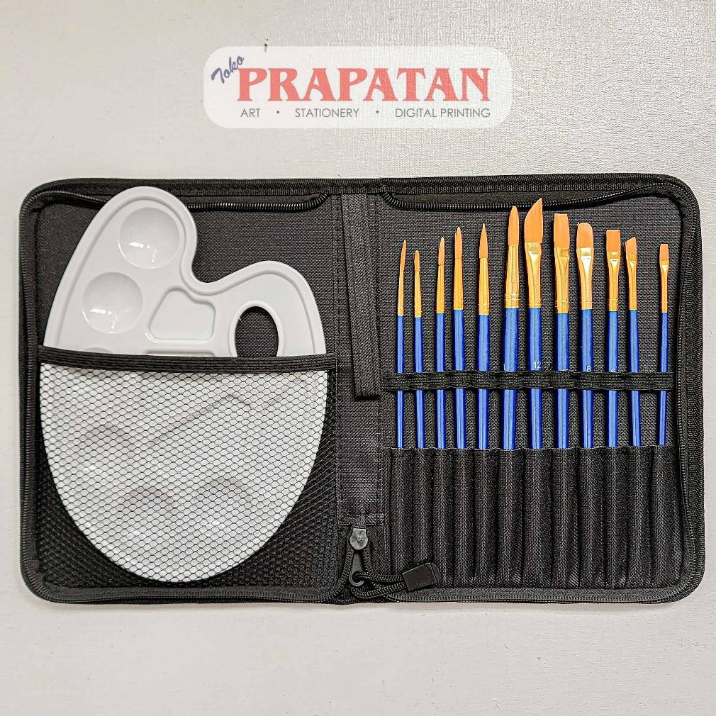 

Kuas Lukis Set Joyko Art Brush BRS-7 | Paint Brush Set Nugi