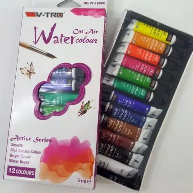 

Cat Air Water Color Vtro 12 Warna Cat Air V-TRO Nugi