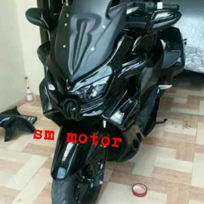 Paket murah tameng predator nmax spion lipat winsil c sen side box dll