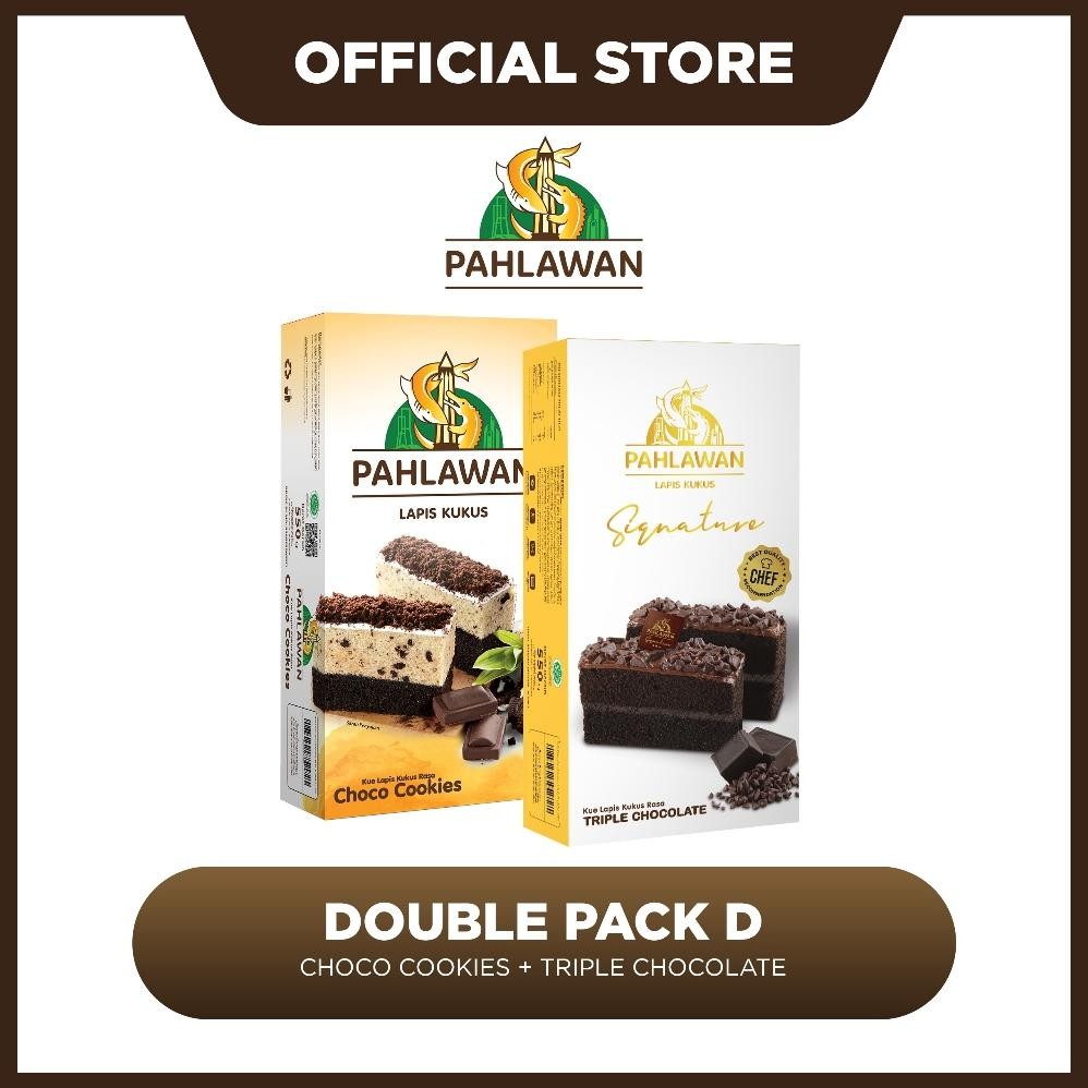 

NO_MORE Double Pack D (Reguler - Choco Cookies + Triple Chocolate)