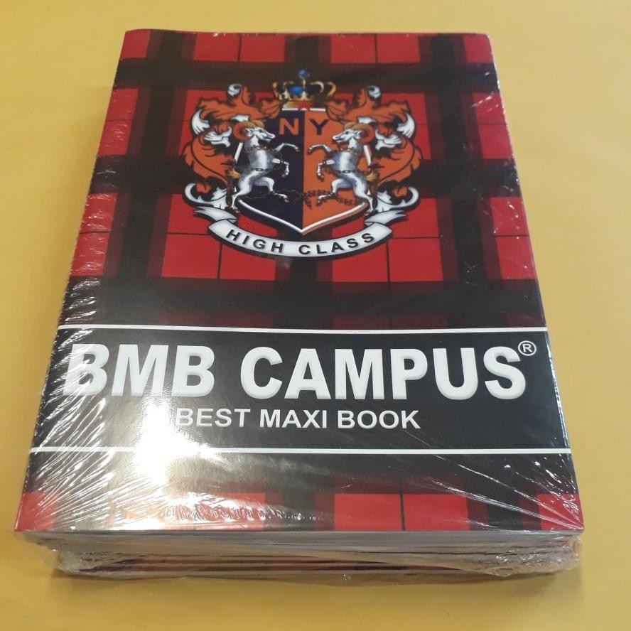 

Buku Tulis BMB/BMC Campus 36 Lembar Isi 10 Buku Nugi