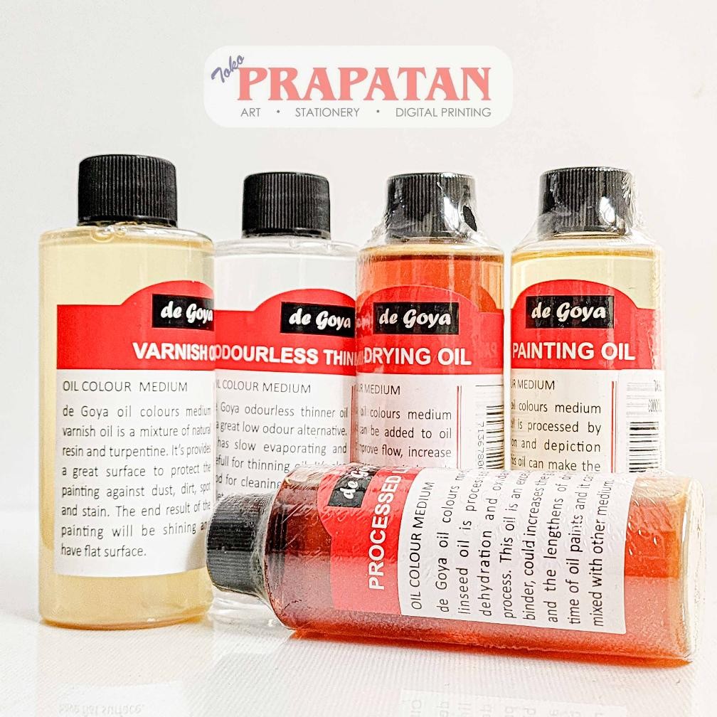 

De Goya Oil Color Medium 75ml | Medium Cat Minyak Nugi