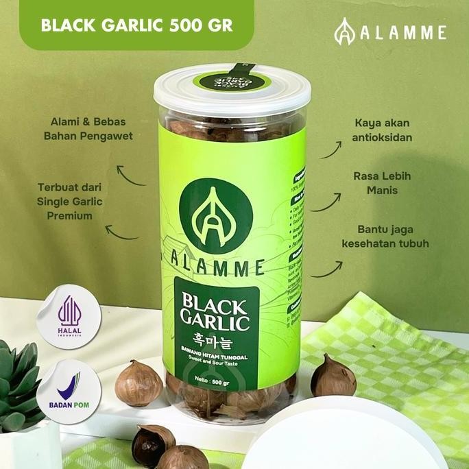 

Diskon! Black Garlic Premium 500gr Bawang Hitam Tunggal Alamme