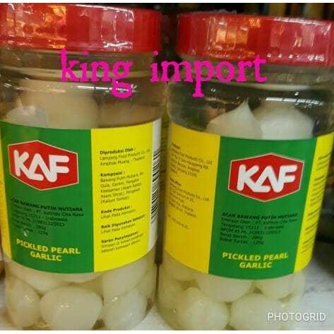 

Diskon! Kaf Pearl Cocktail Onion 280gr - Acar Bawang Putih Premium