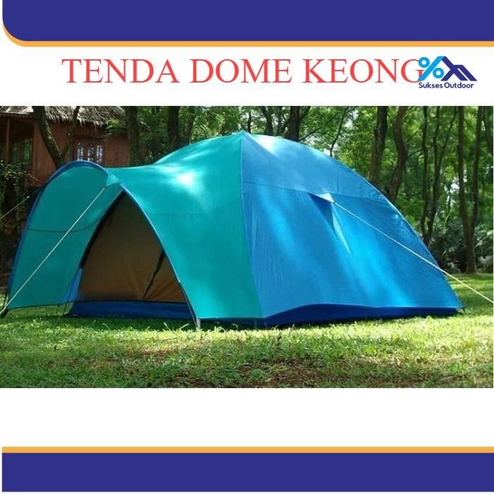 SO Tenda Dome Keong Double Layer Kaps 8 orang - Outdoor Camping