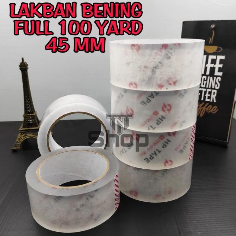 

Rd1- Lakban Bening Lakban Coklat 100 Yard 45 Mm Full Kualitas Rekat Oke