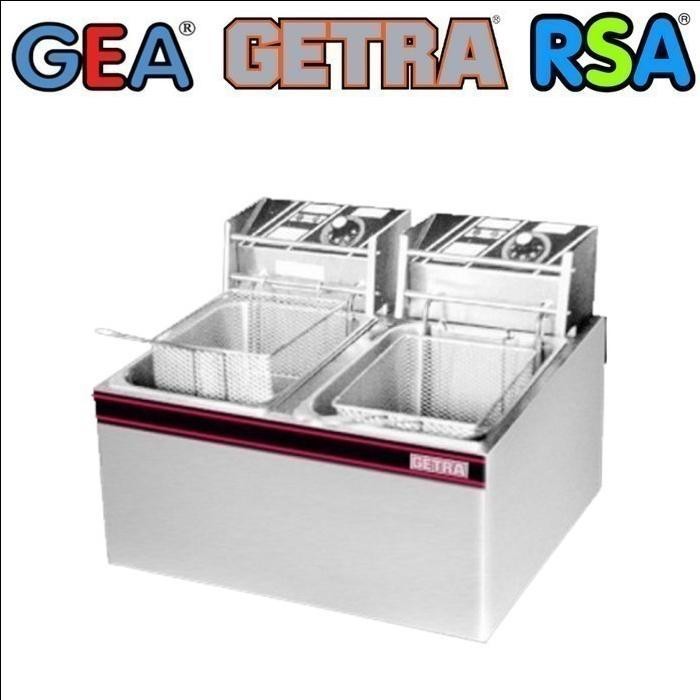 KS GETRA EF-82 DEEP FRYER LISTRIK ALAT PENGGORENAN 2 TANK 11 LITER