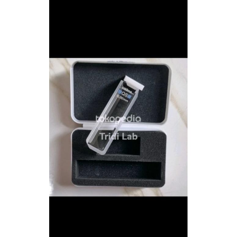 New // Hellma 1001040 Macro Cell Cuvette 10Mm With Lid // 100% Original