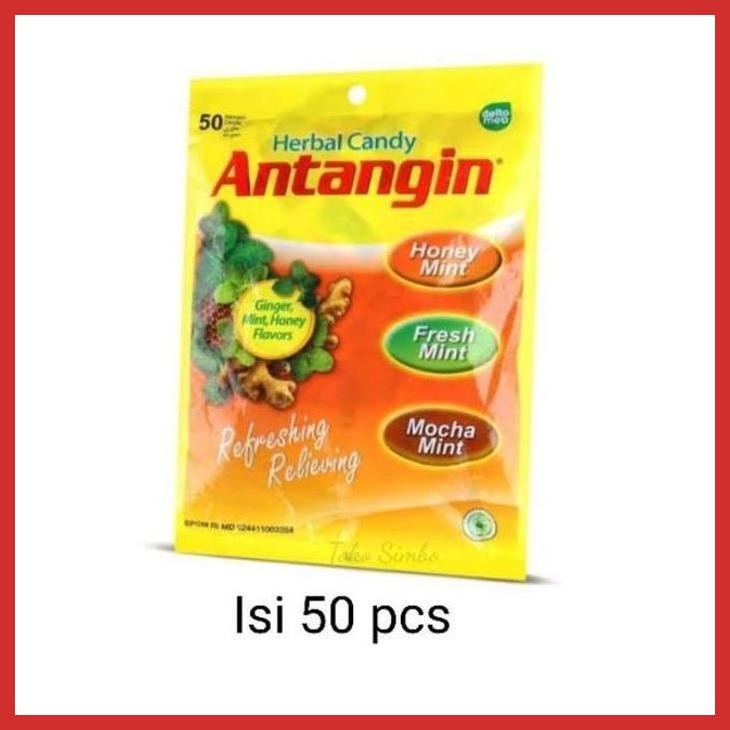 

AJMALL ANTANGIN PERMEN 1 BAG - PERMEN HERBAL SIAP KIRIM