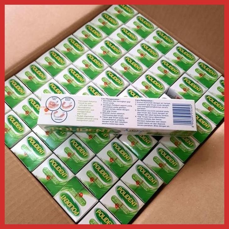 AJMALL PEREKAT GIGI POLYDENT 60 GR GOOD QUALITY