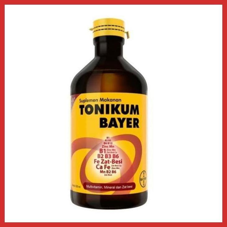 AJMALL SUPLEMEN MAKANAN PENAMBAH DARAH TONIKUM BAYER 330 ML PRIVASI AMAN