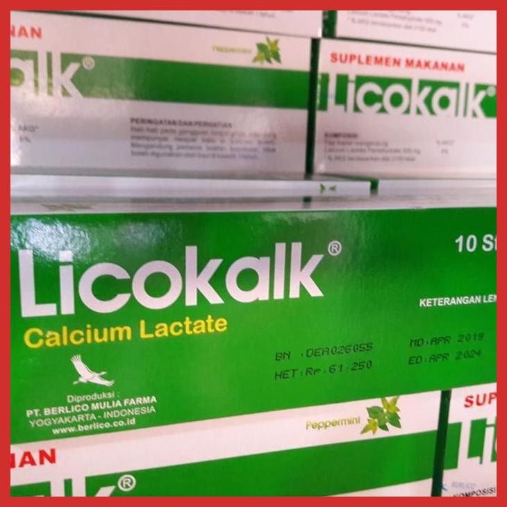 AJMALL GROSIR MURAH / SUPLEMEN MAKANAN LICOKALK PRIVASI AMAN