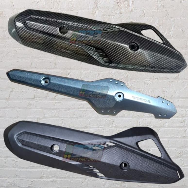 COVER KNALPOT VARIO TECHNO 125 FI OLD PELINDUNG KNALPOT VARIO 125 FI OLD KZR