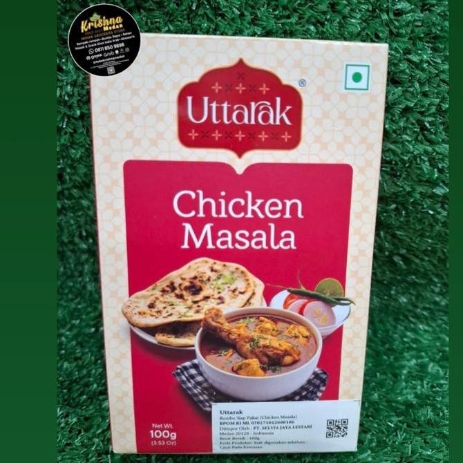

hanya disini] Uttarak Chicken Masala 100gr