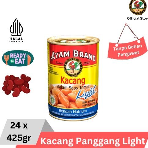 

NO_MORE Ayam Brand - Kacang Panggang Kaleng Rendah Gula 24 pcs 425gr