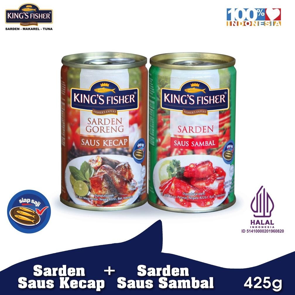

NO_MORE Paket saus Kecap dan saus Sambal 425g Kingsfisher makanan kaleng
