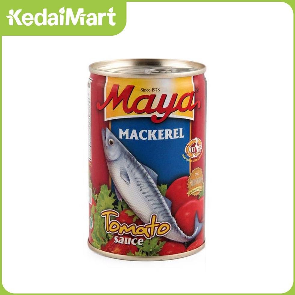 

NO_MORE Maya Mackerel In Tomat Sauce 425 Gram
