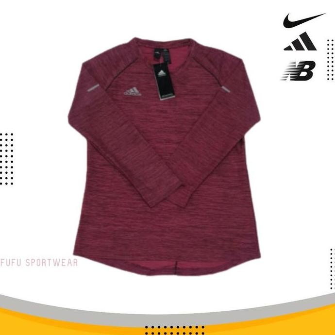 Baju Kaos Olahraga Sport Wanita Lengan Panjang Dryfit Muslimah HM