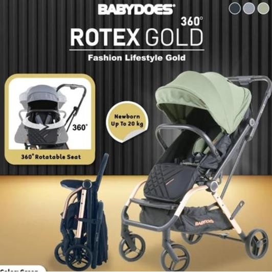 Babydoes Rotex Gold 360 Stroller