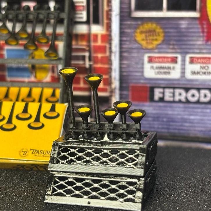 At43 Corong Miniatur Basuri 12Not Terusan | Corong Miniatur Basuri Bus | Corong Miniatur Basuri