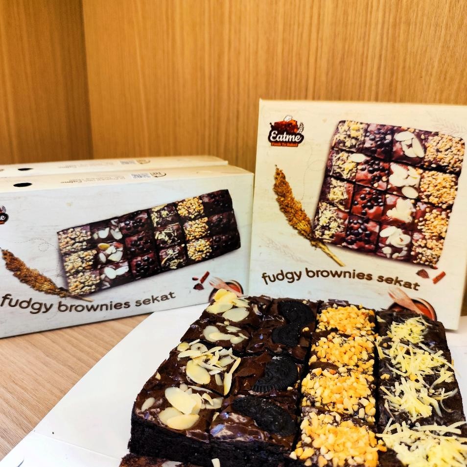 

Eatme Brownies Fudgy Sekat