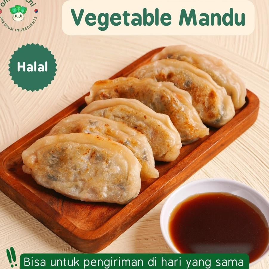 

Vegetable Mandu Pangsit Korea Isi Sayuran Korean Mandoo