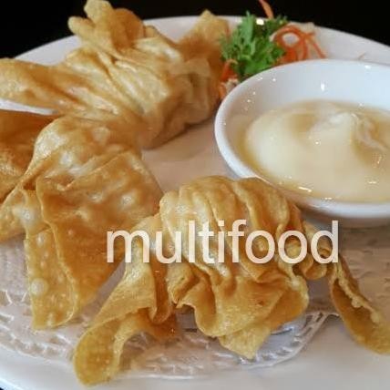 

Pangsit Udang Saos Mayonaise Dimsum Frozen Isi 12