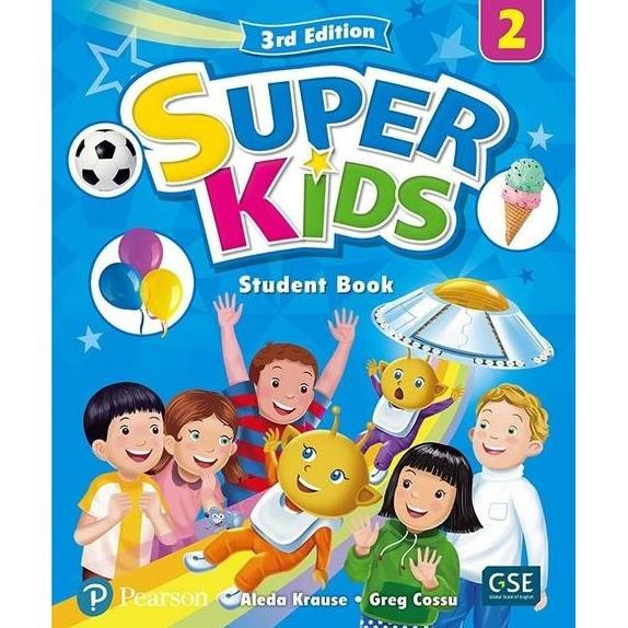 Terlaris Superkids (3Rd Ed) Lv2 Student Book W/ 2 Audio Cd N Pep Code (Pearson)