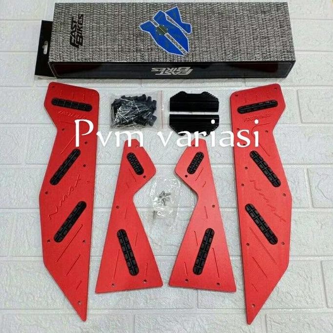 KARPET MOTOR NMAX OLD LAMA 2015-2019 FULL CNC PLAT BERDES PIJAKAN KAKI MOTOR YAMAHA NMAX OLD BORDES 
