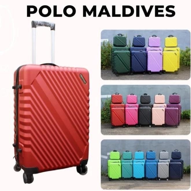 Koper Import Suitcase Kokoh Anti Pecah Koper Pink Lover 24 Inch