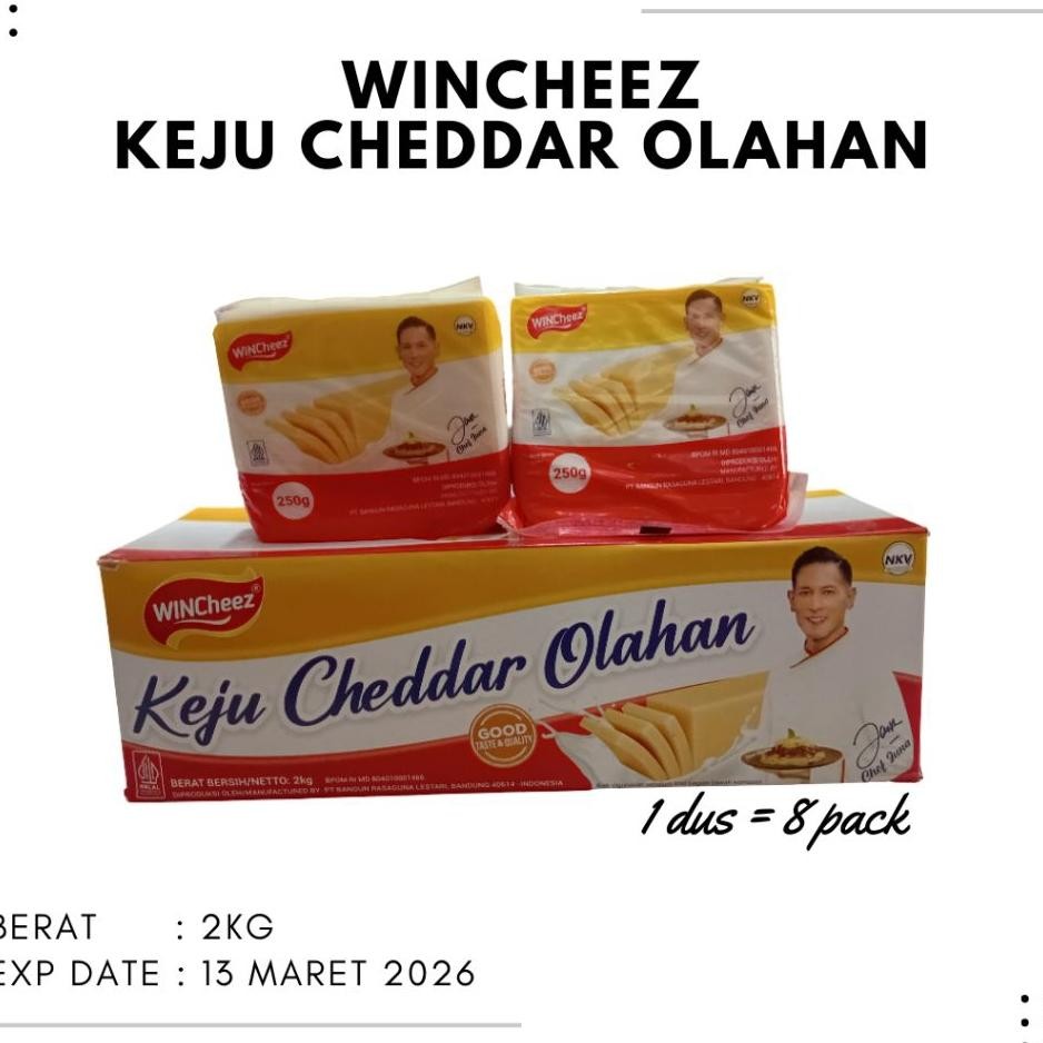 

Keju Wincheez 1 Dus 8 Pa