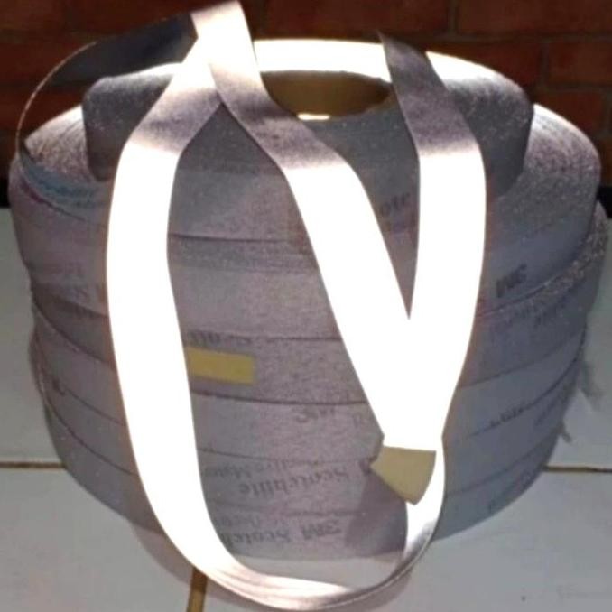 New Scotlite Kain 3M 8906-Sticker Reflector Baju Safety Pita Jahit Skotlet