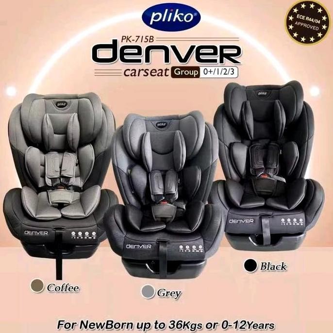 Pliko Denver Pk-715 B Kursi Mobil Bayi Carseat