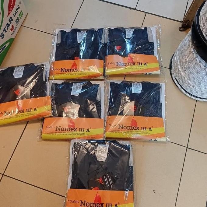 New Jual Wearpack Coverall Nomex Iiia / Wearpack Safety Nomex Iiia Berkualitas