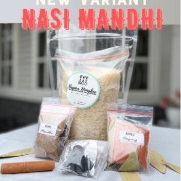

Nasi Mandhi|Beras Basmati 1kg dengan Bumbu Nasi Mandhi