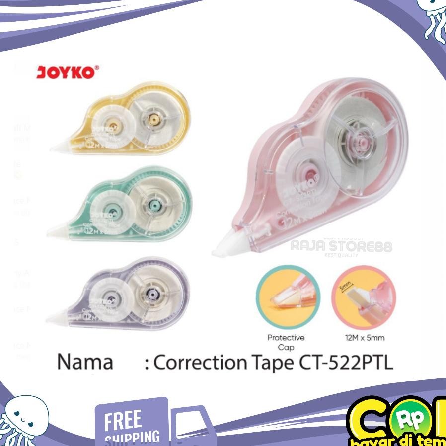

Joyko Correction Tape Ct522Ptl Warna Pastel Tip X Kertas Warna Pastel Ct522 Ptlpa