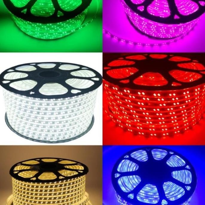 Lampu Selang Led Strip 5730 220V 100M 100 Meter Outdoor Lampu Selang Hias 5730 100M