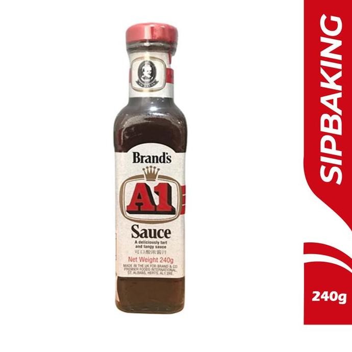 

Promo A1 Steak Sauce 240gr - Brown Sauce Saus Daging BBQ Premium