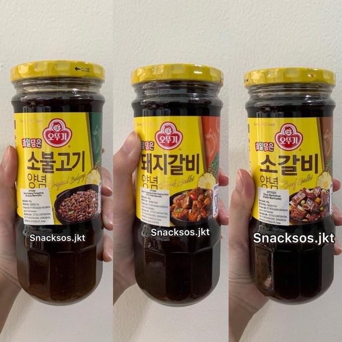 

Promo Ottogi Korean BBQ Sauce 480g - Bulgogi Kalbi Marinade Korea