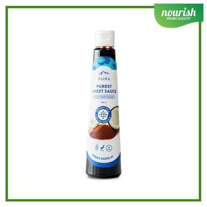 

Promo Pura Kecap Manis Rendah Gula 200ml - Kelapa Organik & Sehat