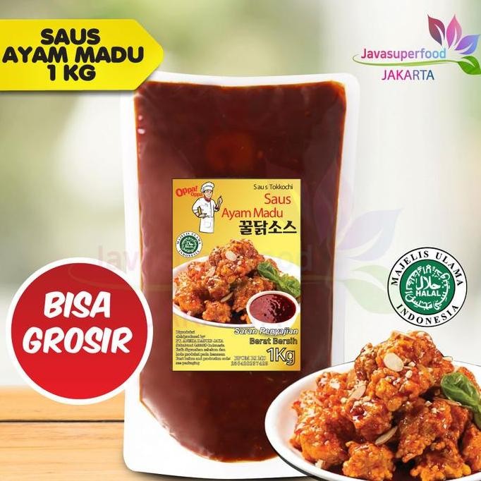 

Promo Saus Ayam Madu 1Kg HALAL - Honey Chicken Sauce Instan Kental untuk Marinasi & Masakan