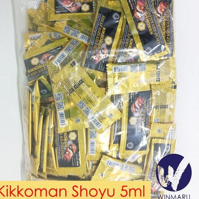 

Promo Kikkoman Soy Sauce Sachet Halal 5ml x 100pcs | Kemasan Kuning