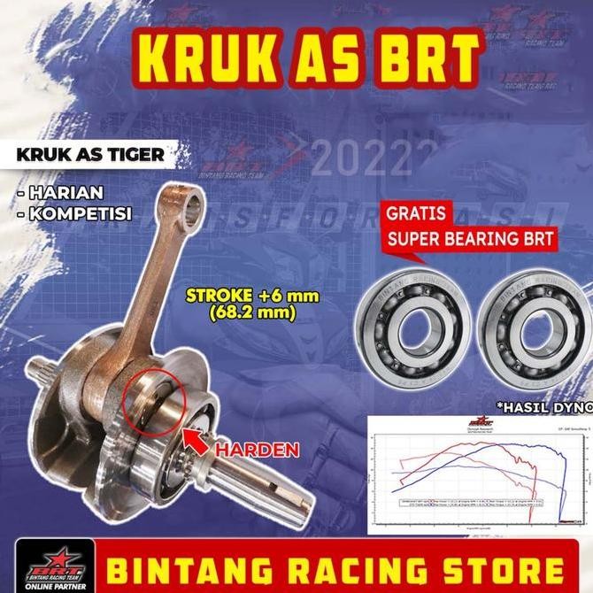 KRUK AS BRT HONDA TIGER STROKE UP +6MM