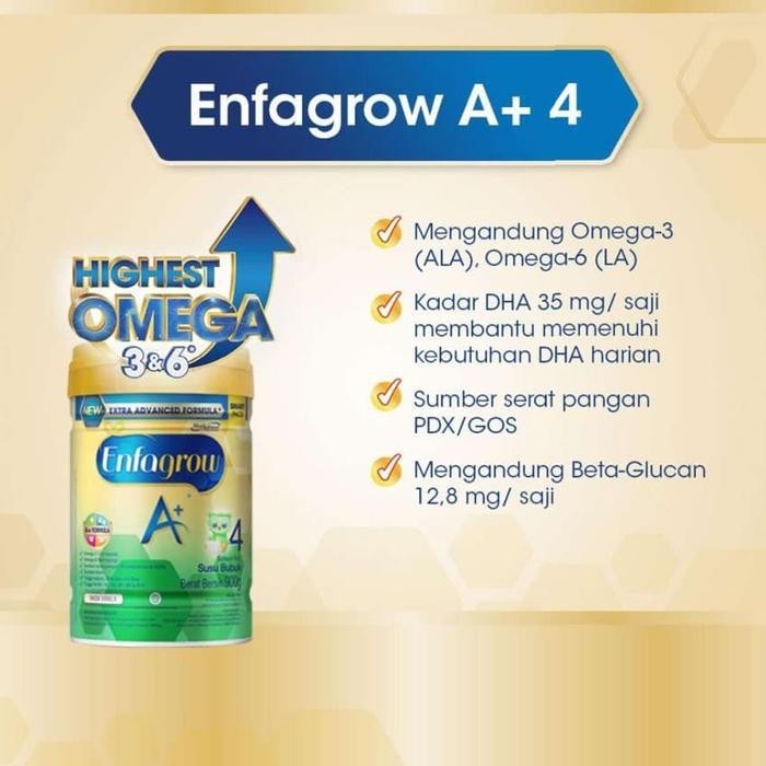 

Bis Enfagrow A+ 4 Vanila 800G - Susu Formula Pertumbuhan Balita