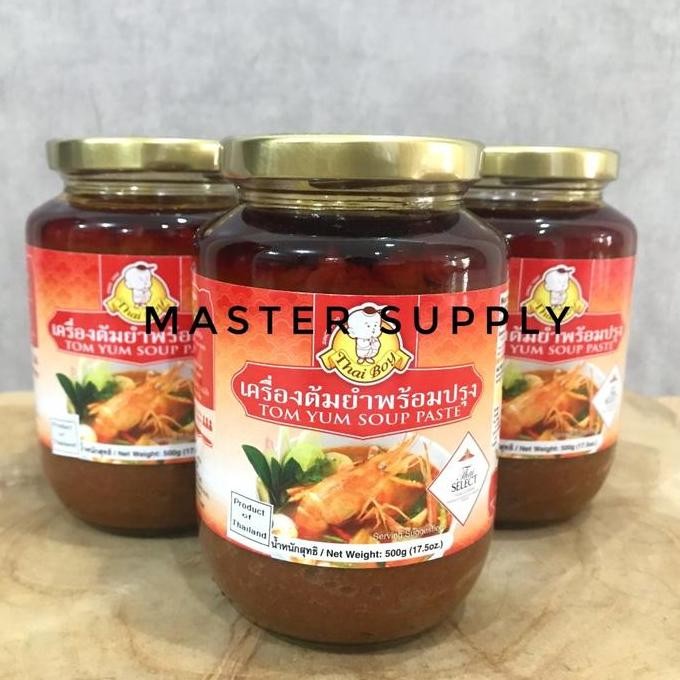 

Promo Thai Boy Tom Yum Soup Paste 500gr - Bumbu Tomyam Asli Thailand, Pedas Mantap