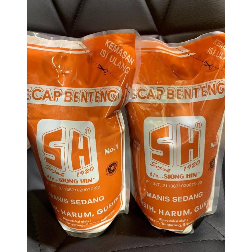 

Promo Kecap SH Benteng Refill 620ml - Isi Ulang Kecap Manis, Ekonomis