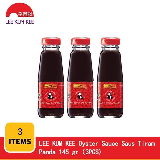 

Promo LEE KUM KEE Saus Tiram Cap Panda 145g (3pcs) | Saus Tiram Masak