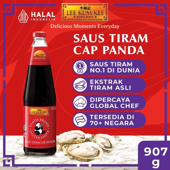 

Promo LEE KUM KEE Oyster Sauce Panda 907g | Saus Tiram Kental Ori