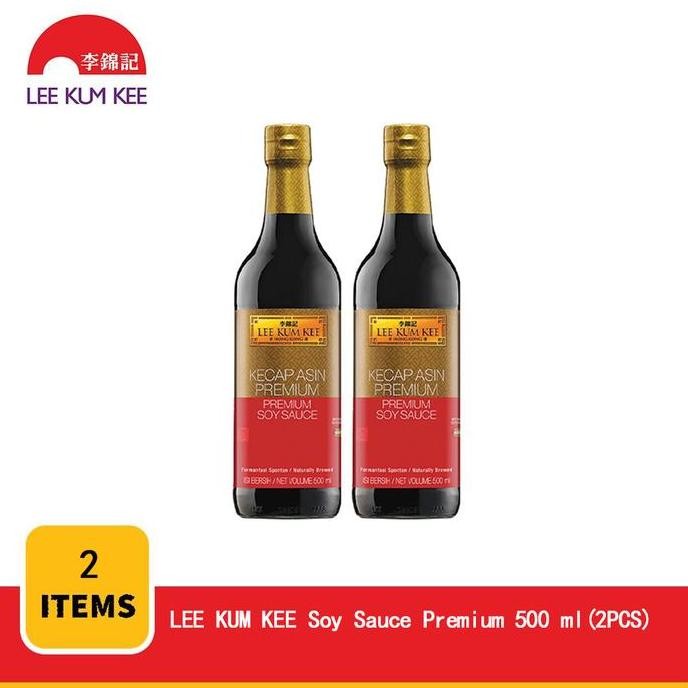 

Promo LEE KUM KEE Kecap Asin Premium 500ml (2pcs) | Soy Sauce Premium Ori